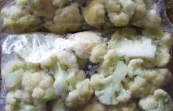 Лучшие рецепты, как правильно заморозить цветную капусту в домашних условиях на зиму Цветная капуста в морозилке стала зеленой